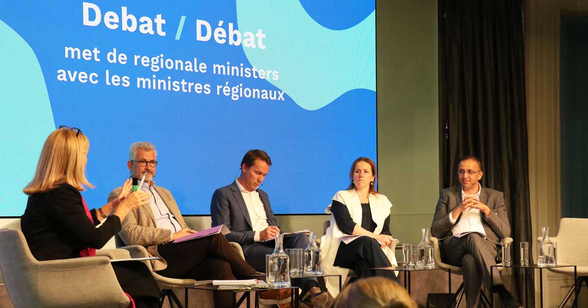 Werkgelegenheidsconferentie 2022, debat met gewestministers
