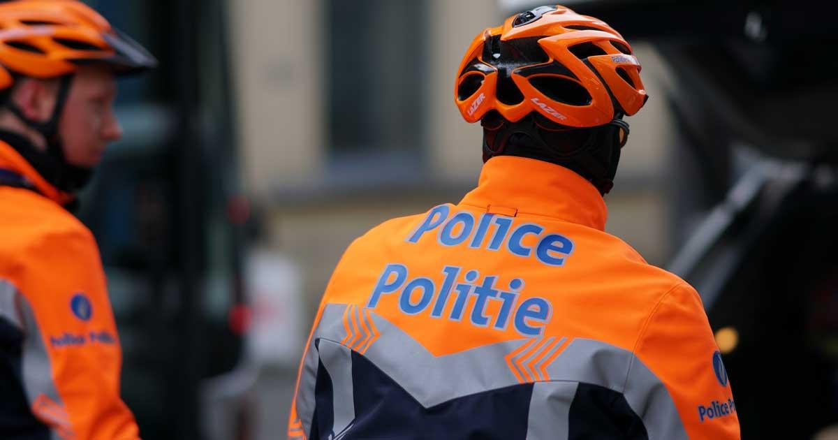Policiers bruxellois en vélo | La police en Région de Bruxelles-Capitale est organisée en 6 zones